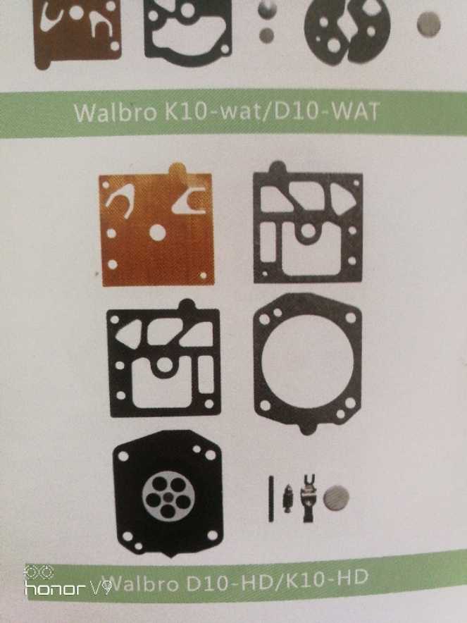 Manufacturer Zero Batch of Warro WaIbro D10-HD K10-HD full set of repair kits accessories diaphragm cushions