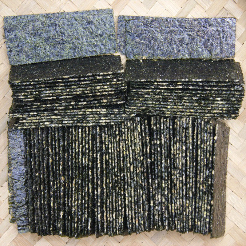 Sesame sandwich seaweed chip 250g seaweed jacket sushi bag ready - to - eat seaweed bag snack