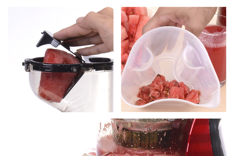 máy ép hoa quả cầm tay sharp Trái tim đỏ đường kính lớn máy ép trái cây nhà máy rau quả tự động đa chức năng máy ép trái cây nhỏ chiên nước ép trái cây tốc độ chậm máy xay cầm tay fatz