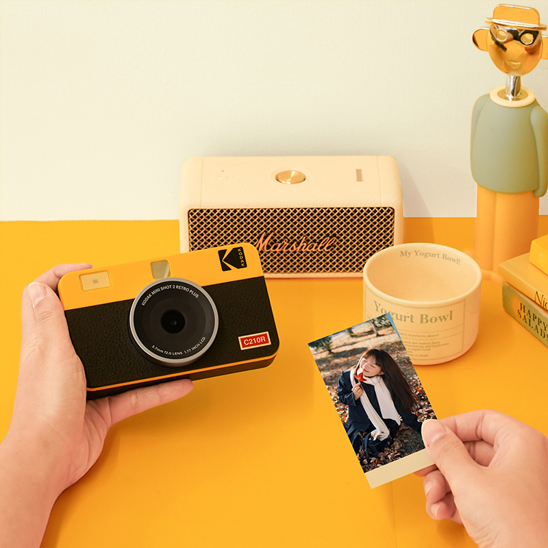 Kodak Minishot2 Retro Instant Photo Printer Portable One-Shot Imaging Retro Camera