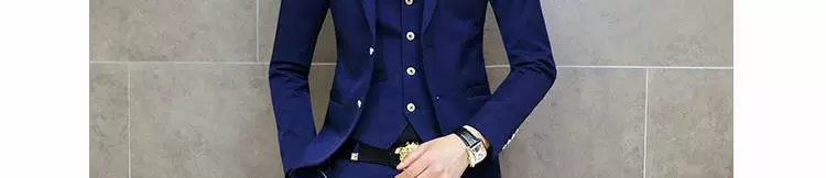 Bộ đồ vest nam công sở ba mảnh phù hợp với chuyên nghiệp Xiaoxi Slim phiên bản Hàn Quốc của người đàn ông tốt nhất chú rể váy cưới