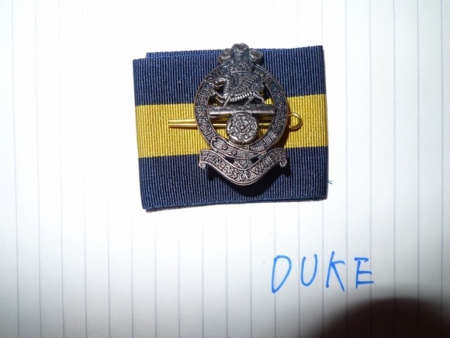 The new British Army version of the Princess of Wales Berets Cap Badge