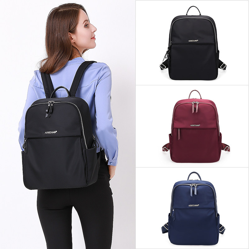 2020 new computer bag woman double shoulder contractor service nylon bag 14 15 6 inch notebook Oxford cloth bag