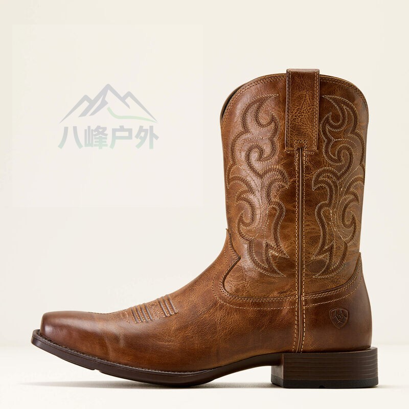 Authentic 26 New Models Ariat Bodie Square Toe Western Style Side Zipper Short Boots
