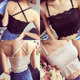 Spring and summer lace sexy back-wrapped tube top anti-exposure bottoming versatile suspender short vest