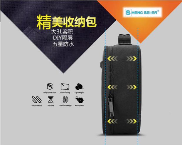 Digital sức mạnh máy tính xách tay gói dòng linh kiện điện tử gói tóc phù hợp công nhân bảo trì nhận hộp mực va li túi văn phòng phẩm - Lưu trữ cho sản phẩm kỹ thuật số túi đựng cáp sạc tai nghe