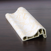 Bamboo Wood Fiber Integrated Wall Panel Quick Loading wall Wall Closing styling Decorative Line 75 Wall Skirt Line 9 Yuan One Mie