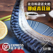 Norwegian Imports Green Flowers Fish Fresh Large Mackerel Fish Fillet Fresh Mackerel Grilled Fish Roast Green As Fish Ready-to-eat Frozen