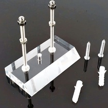 Acrylic Skateboard Hanger Wall Mount Transparent Storage Too