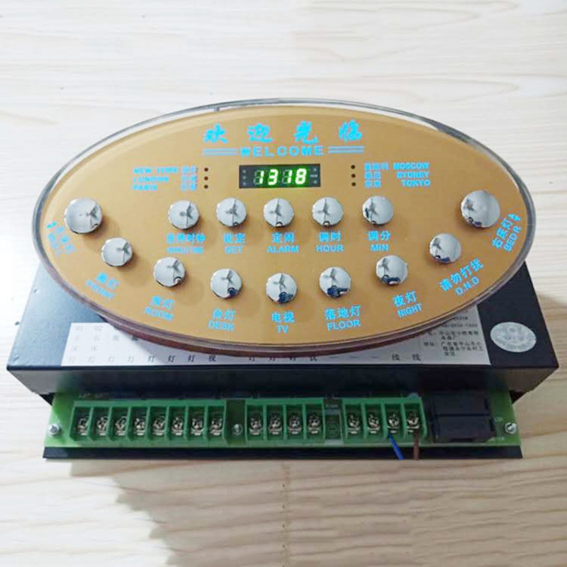 Zunwei egg-shaped button light touch with backlight hotel bed control board electric control board control board switch electrical control board