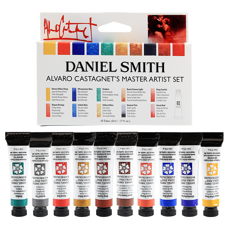 Ds Daniel Smith Watercolor Mineral 6 Colors Basic 6 Colors Alvaro 10 Colors Heins Set 5ml