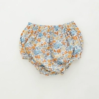 Бутоны брюки-белый дно желтый цветок