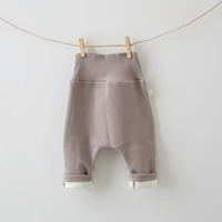 Флисовые штаны, высокая талия