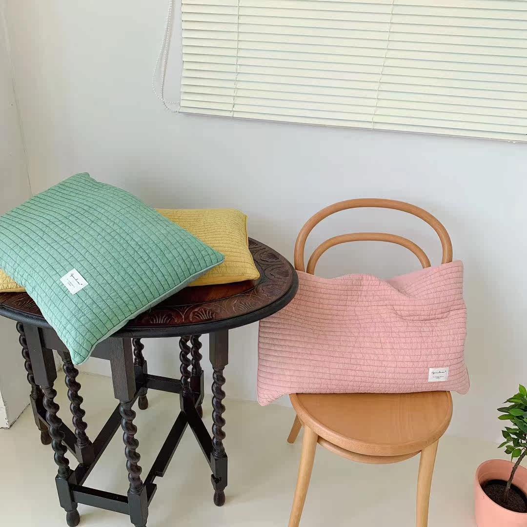 Подушка ins韩国荞麦纯棉保健颈椎枕儿童成人枕头枕套男女家用助眠可拆洗 OTHER