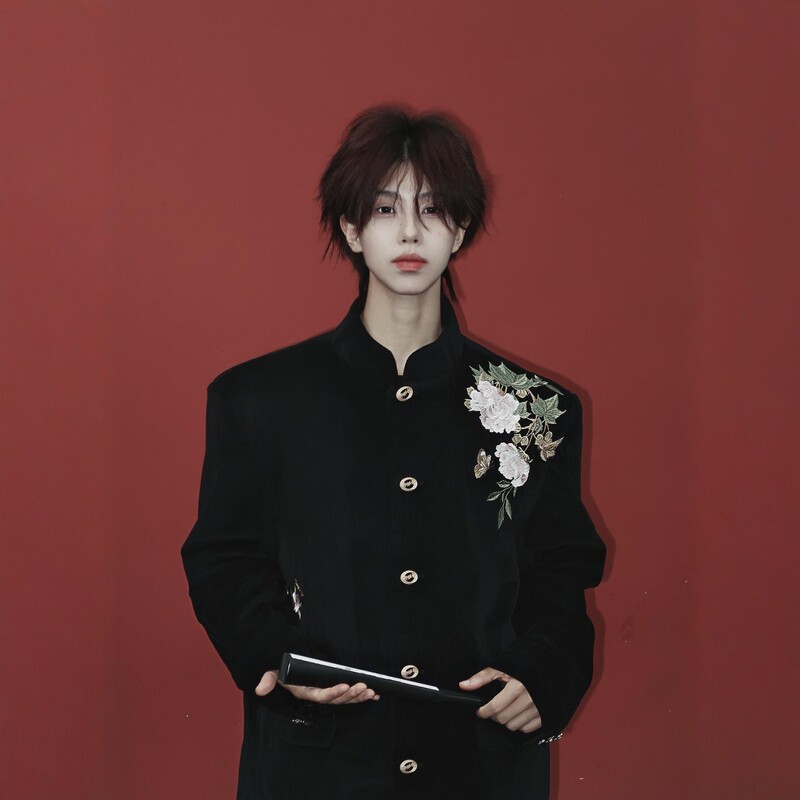 New Chinese-Style Stand-Collar Embroidered Zhongshan Suit for Men with Camellia Embroidery, Student Class Uniform, Adult Formal Wear, Black Suit Jacket New Chinese-Style Stand-Collar Embroidered Zhongshan Suit for Men with Camellia Embroidery, Student Class Uniform, Adult Formal Wear, Black Suit Jacket