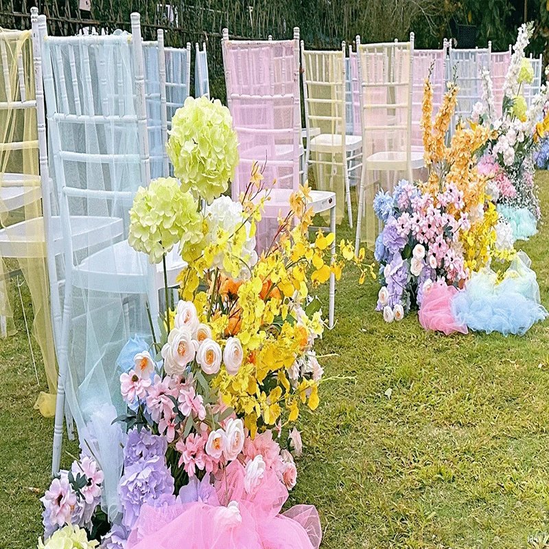 婚礼装饰纱瑞士纱吊顶幔飘顶网纱背景,打造梦幻小院氛围!👗👰♀️ -节庆布艺用品-淘宝好物网