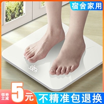 Electronic Weighing Scales High Precision Female Dormitory Home Weight Loss Battery Human Scale Usb Charging Smart Health Scales