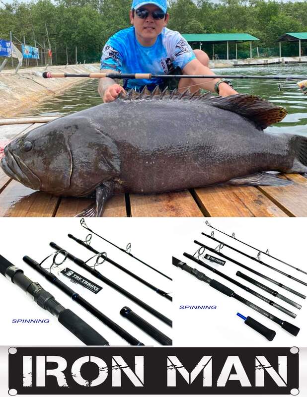 Ironman the Throne Throne Series Multi-Section Rod