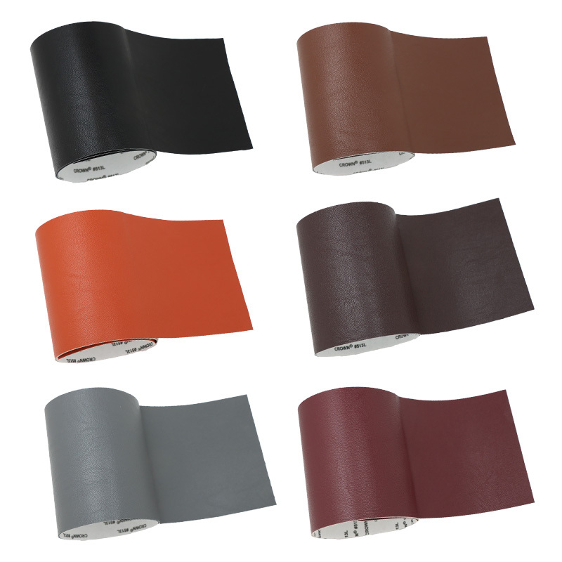 Leather Clothing Is Ultra-Thin, Soft, Seamless, and Conforms to the Body. Genuine Leather Patches for Repairing Damaged Leather Seats, Collars, and Sheepskin Texture with Strong Adhesion