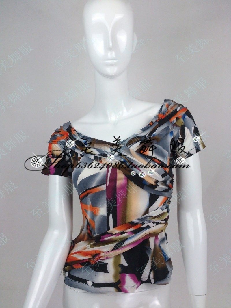 Zhimei tailored the new modern practice top