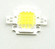 Double gold line high brightness positive white white 10W High power LED integrated light source 10W High power lamp Pearl