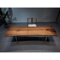North American Black Walnuts Big Board Table Nordic Light Extravagant Minimalist Style Desk Table Desk 247-80 247-80 69 89-6