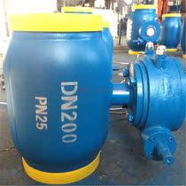  Turbine fully welded ball valve Q361F high temperature and high pressure flange cut-off manual HVAC hard seal cast steel heating valve