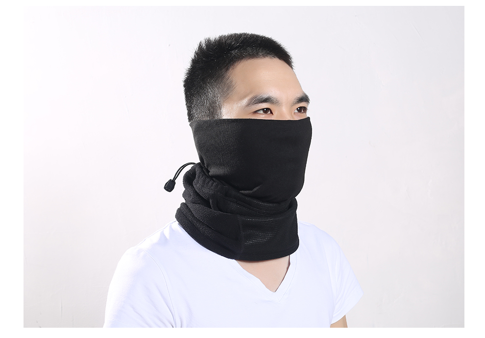 Mùa đông ấm cổ áo cưỡi mũ trượt tuyết mặt nạ gió nam lạnh và phụ nữ mũ trùm cổ áo mặt nửa mặt khăn trùm đầu đi phượt