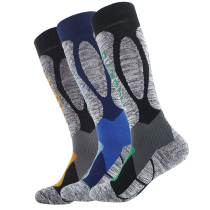 Ski warm high socks outdoor cotton sweat cotton socks sports running socks men and women mountaineering quick-drying