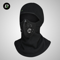 Riding headgear thermal mask dust-proof cold-proof motorcycle face hat men and women bicycle mask Skiing Winter