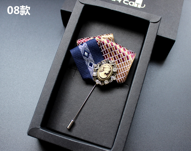 Broche Lovers en ruban - Ref 1173910 Image 23
