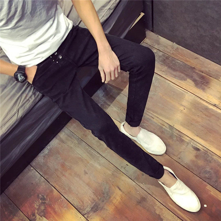 Jeans pour adolescent pieds Slim pour automne - Ref 1470945 Image 21