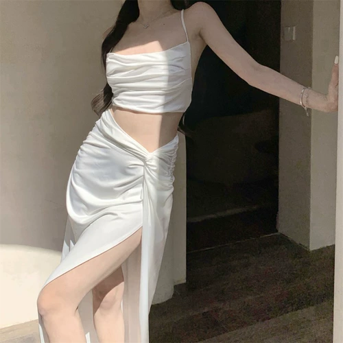 Сексуальный летний комплект, юбка