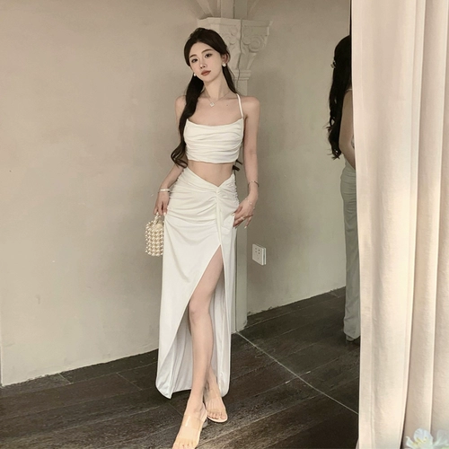 Сексуальный летний комплект, юбка