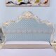 European-Style Custom-Made Semi-Circular Irregular-Shaped Old-Fashioned Solid Wood Fabric Pure Color Soft-Cover Elastic Dustproof Bed Headboard Cover