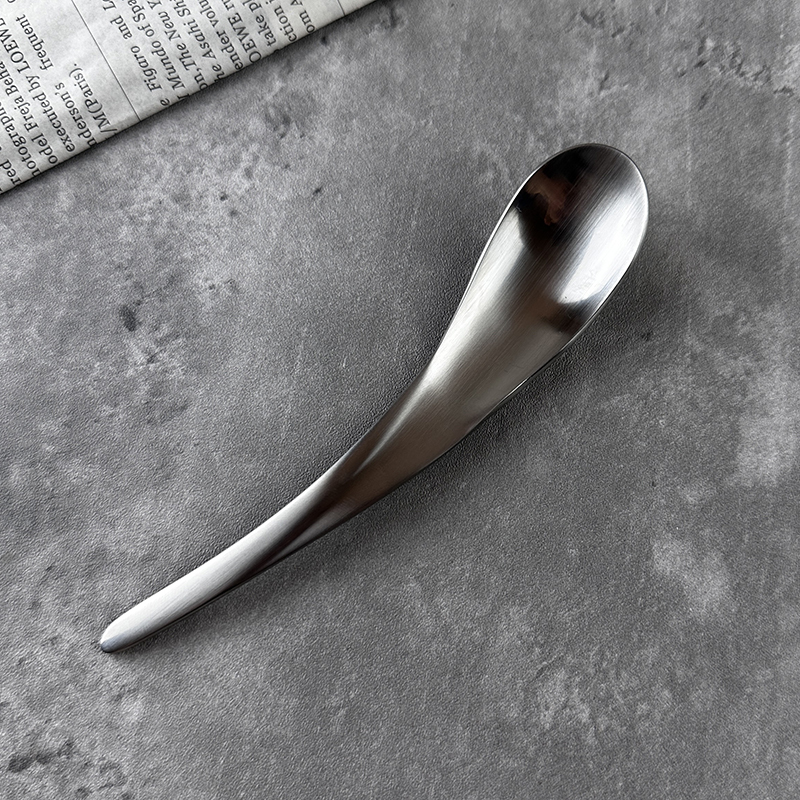 【Daily Use by the Boss Lady】Japanese-Style Stainless Steel Dessert Spoon, Ice Cream Spoon, Jelly Spoon 【Daily Use by the Boss Lady】Japanese-Style Stainless Steel Dessert Spoon, Ice Cream Spoon, Jelly Spoon