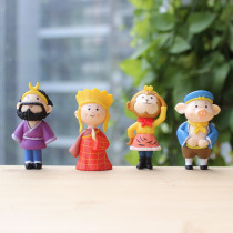 Cartoon paparazzi Tang monk Sun Wukaru Pig Eight Withdrawal Sand Monk Master Apprentice Pvc On-board Decorative Pendulum inside Ornament Swing
