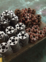 STC-24 single-cylinder diesel generator pulley change coupling connection plate assembly rubber sleeve butt plate cast iron
