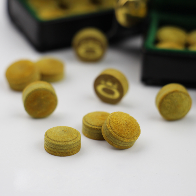 Billiards supplies original OMIN multi-layer billiard club leather head gun head snooker leather head