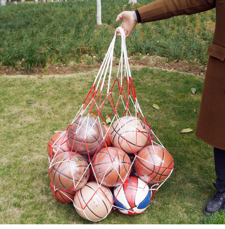Túi bóng lớn công suất lớn túi bóng rổ túi lưới đậm đậm 	quần áo bóng rổ nữ giá rẻ