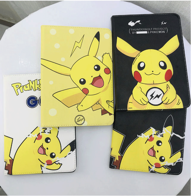 Ốp lưng Ipad Pikachu mini5 thế hệ thứ sáu air2 máy tính bảng ipda 9.7 inch 2018 vỏ ipaid - Phụ kiện máy tính bảng bao da ipad mini 2