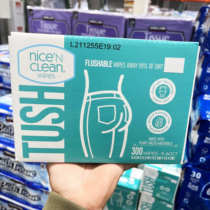 German imports NiceNCLEAN wet toilet paper 300 pieces of washable household sanitary towels paper extraction wet toilet towels