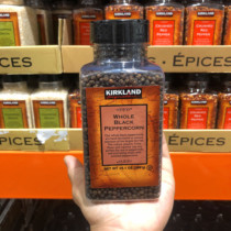 US imports KIRKLAND Cokland black pepper grain 399g Cooking condiment seasonings COSTCO