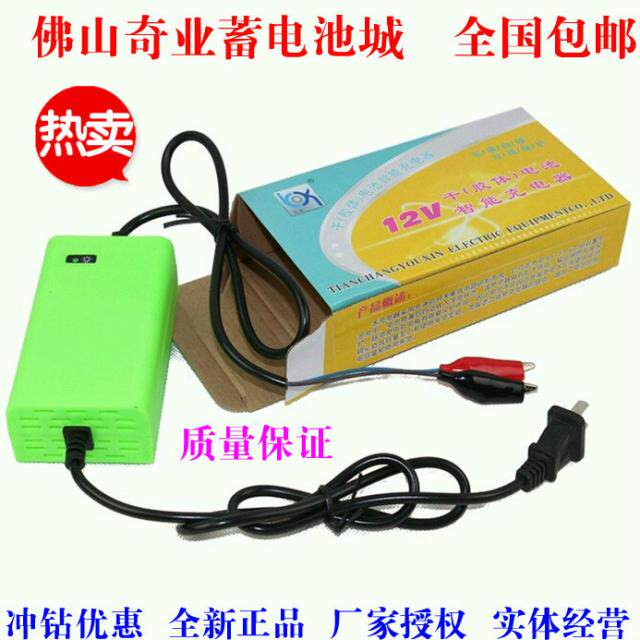 Locomotive Battery Charger for 12V2 2A-24A Battery Smart Charger 12V20AH Charging
