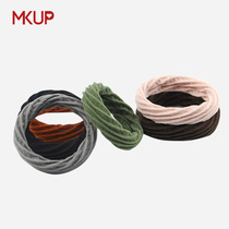 New vintage seamless tie hair tie tie hair rope base High stretch Hairband towel ring headgear