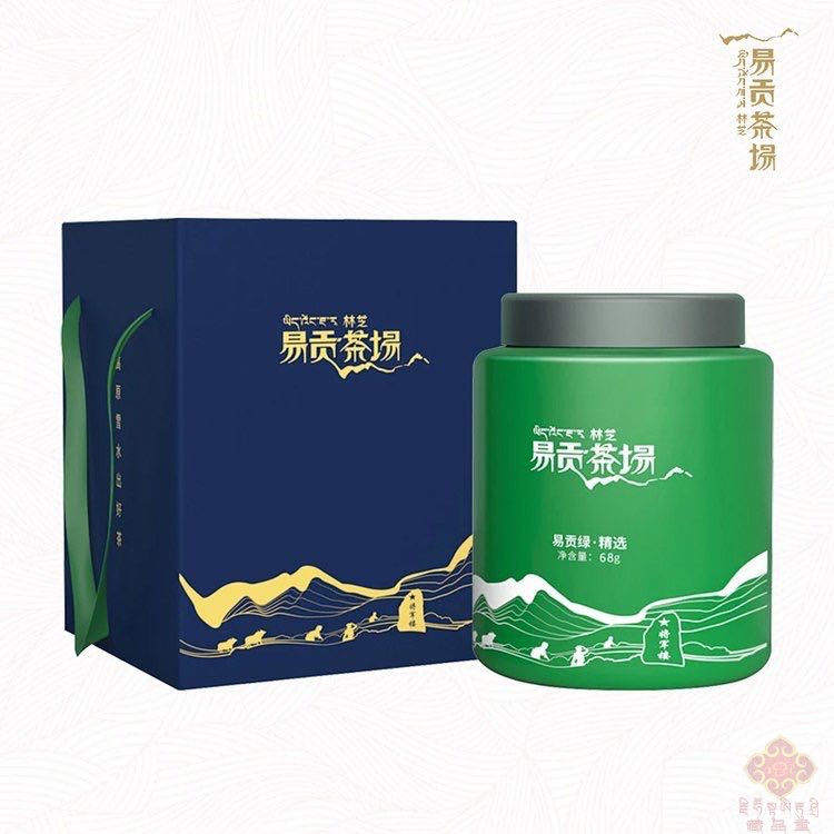 Easy Gun Green Canned Organic Tea Snowfield Tea Valley Lin Sesame Origin Tibetan Specie Tea Farm Selected 88 gr Tibet Maternity