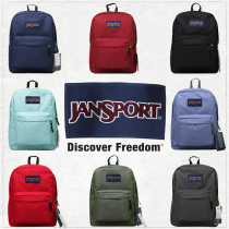 JanSport Jasper backpack official rebellious college style school bag mens and womens backpack T501 solid color