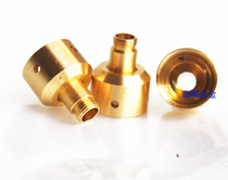 Copper parts convex step cylindrical electronic parts plug parts copper parts convex step cylindrical card shaft copper interface