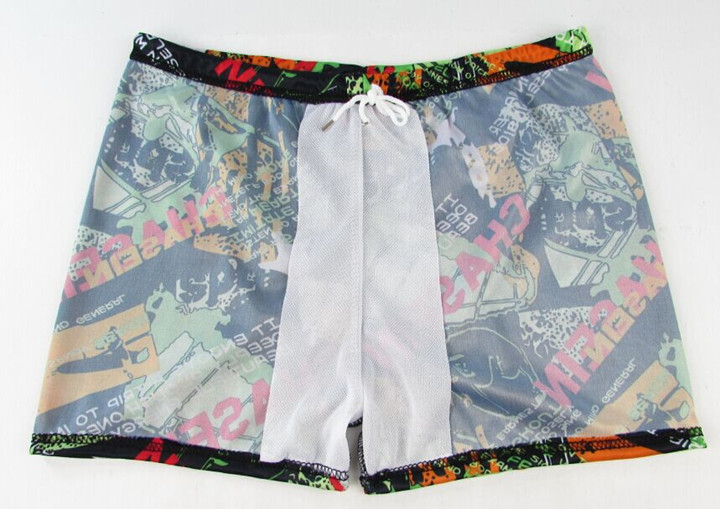 Mùa hè quần bơi dùng một lần quần boxer nam quần bơi sữa lụa quần bơi quần bơi mơ ước Yue 01 mẫu quần bơi - Nam bơi đầm đồ bơi trẻ em nam