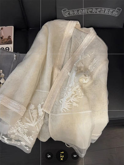 Japan's high-end foreign trade export brand spring and autumn new Chinese style heavy industry gentle style national style Zen cool top